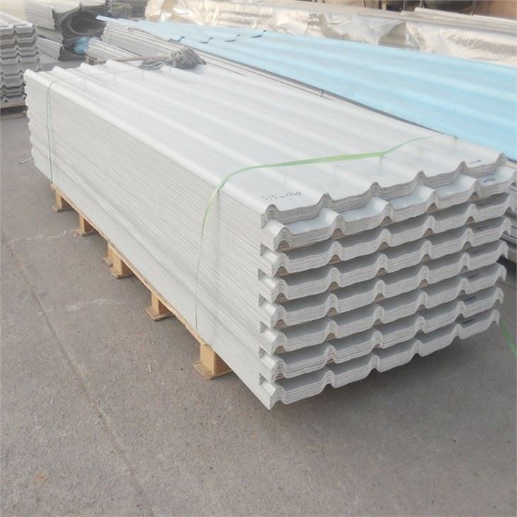 Fiberglass FRP Natural Daylighting Corrugated Sheet